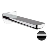 Излив настенный Remer Infinity 91ICFP, 180 мм, черный брашированный хром — миниатюра 1