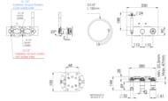 Смеситель для душа Remer Chrono CH97D3, хром — миниатюра 2