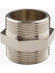 Ниппель Tiemme 3/4"Нх3/4"Н лат.никелир, 1500084(1552N000505)