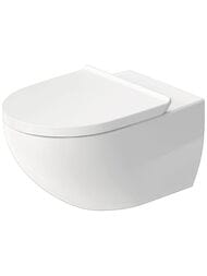 Унитаз подвесной DURAVIT ARCHITEC 365х575х400 безободковый, сиденье с микролифтом, белый 45726900A1