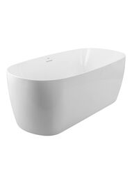 Ванна акриловая BelBagno BB415-1700-800 1700x795x620 отдельностоящая, полукруглая, белый