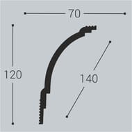 ������ ���������� Bello Deco XPS � 18 (70�120�2000) �����, 00-00107158 (��.)