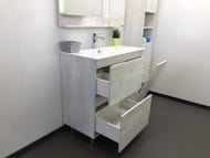 Тумба COMFORTY Верона-90 (905х870х470) напольная, с раковиной, дуб белый 00-00001972