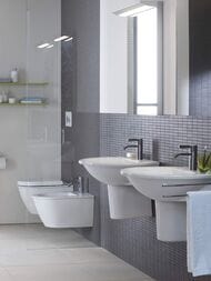 Биде подвесное DURAVIT DARLING NEW 2249150000 (365х540х290) отверстие под смеситель, белый глянец
