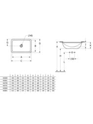 �������� Villeroy & Boch Loop&Friends 4A5700R7 (540�340�190) ��� ��������� ��� ����������,