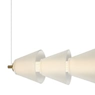 Подвесной светильник Freya Plum (Плум) FR6137PL-L21BT2, 3000 K, 85 Ra, 220/240 V, IP20,латунь