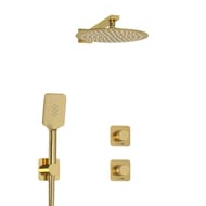 Душевая система WasserKRAFT Schunter A8251.306.180.259.285.194.201 встраиваемая, матовое золото