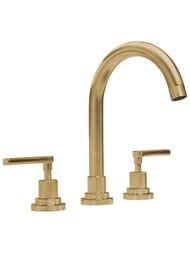Смеситель для раковины Nicolazzi Mac Kinley 05 2208OS29 двухзахватный, на 3 отв., д/к, бронза браш