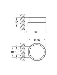 ��������� ��� �������/�������� Grohe Selection ������, ����: ��������� ������ 41217KF0