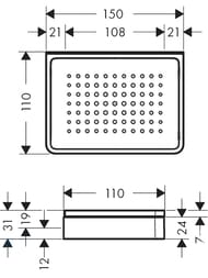 �������� Axor Universal 42803000 ���������, ����: ����