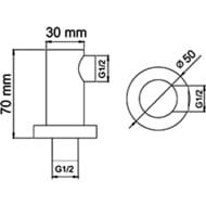 Душевая система WasserKRAFT Thermo A171519 с термостатом