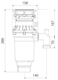 ������������ ������� ������� Franke ����� ���� TE-75S Slim 134.0607.344