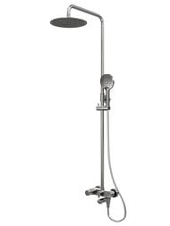 Душевая система WasserKRAFT A14201.64 с коротким изливом, никель