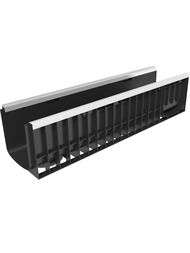 Лоток пластиковый усиленный DN 200 Gidrolica Standart Plus (1000х246х235) 34,9 л/сек  8224