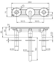 ��������� ��� �������� Bossini Nobu INZ210075 ������������, �� 3 ���������, �������� �����