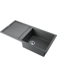 Мойка Omoikiri SUMI 100-PL (1000х500х230) врезная, тетогранит, платина 4993659