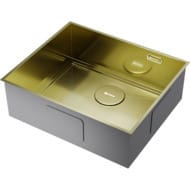 Мойка Omoikiri KASEN 53-26 INT LG (530х450х175) интегрированный монтаж, светлое золото 4993790