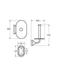 ��������� ��� ��������� ������ ART&MAX Ovale ��� ������ AM-E-4083