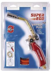 Горелка пропановая Super Ego AIRPROP PLUS, сопло 22мм, шланг 2,5м, R3/8"L-W21,8",  253250200