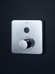 Смеситель для душа Axor ShowerSelect 36705000 встраиваемый, термостат, 1 потреб., хром