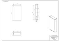 �������-���� Cersanit MODUO 40 400�800�145 �����, ��� ��������� SB-LS-MOD40/Wh