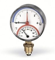 ������������� Watts F+R828 1/2" 80�� 0-4 ���, � ������ ������������ (����������),  10025526