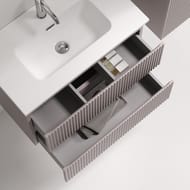 Тумба подвесная SANCOS Snob R 690х390х500, 2 ящика, доводчики, Doha Soft,SNR70/39SM