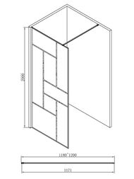 ������� ����������� ABBER Immer Offen AG63120B (1200�2000) ������ 6�� ����������, �����/������