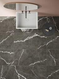 Керамогранитная плитка ColiseumGres Michelangelo Dark Nat (600х1200х9) черная, 610010002747 (кв.м.)