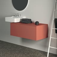 Тумба под раковину Ideal Standard CONCA (1000x505x370) 1 ящик, закат, со столешницей T4313Y3