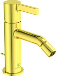 Ideal Standard JOY Смеситель для биде BC784A2 однозахватный, донный клапан, шлифованное золото