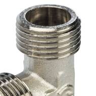 Тройник STOUT 3/4"ННН, никель,  SFT-0018-343434