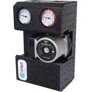 Насосная группа STOUT с термостат. смесит.клапаном 3/4" Grundfos UPSO 15-65 130, SDG-0002-002002