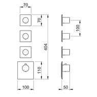 ��������� ��� �����/���� Almar High Flow ������������, ���������, �� 3 �����������, ����: ��������� E180083.GM