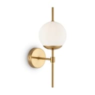 Настенный светильник Freya Damask (Дамаск) FR5205WL-01BS, 220/240 V, IP20,латунь