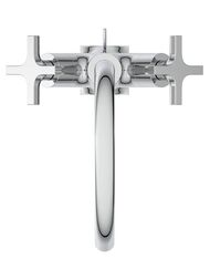 Ideal Standard JOY NEO Смеситель для раковины BD151A5 двухзахватный, донный клапан, серый