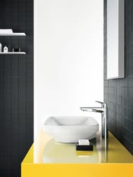 Смеситель Hansgrohe Logis 71090000 для умывальника, высокий фиксированный излив, донный клапан,хром — изображение 11