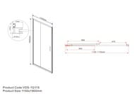 ������� ����� Vincea Garda 1150�1900, ���� ���� VDS-1G115CL