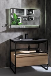 Консоль Armadi Art Loft (Лофт) (1000x850x450) 893-100 черный