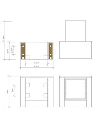 Стакан Decor Walther BK WMG настенный, фарфор, цвет: белый/хром 0591900