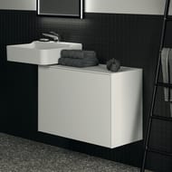 Тумба под раковину Ideal Standard CONCA (800x373x550) 2 ящика, белый, со столешницей T4318Y1