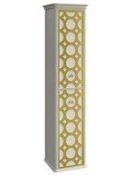 Пенал Caprigo Каприс bianco antico/gold 354х1499х318 подвесной правый 25050R-011/gold