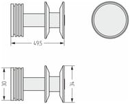 ������� ������ ������ ��� ����������������� �������, ����� RAL-9003, 12-2010-0003