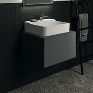 Тумба под раковину Ideal Standard CONCA (600x505x360) 1 ящик, антрацит матовый лак T3982Y2