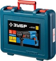 Перфоратор ЗУБР SDS-plus ЗП-22-650 К, 650 Вт, 1950 об/мин, 6200 уд/мин, реверс.горизонт, в кейсе