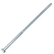 Шуруп сантехнический DIN 571 Zn 10х200 (2 шт.) белый цинк, КР.021711