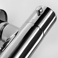 Смеситель для ванны/душа WasserKRAFT Berkel 4811 Thermo настенный, термостат, короткий излив, хром