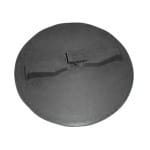*Крышка для баков D355 мм (черная) арт.0-16-3105