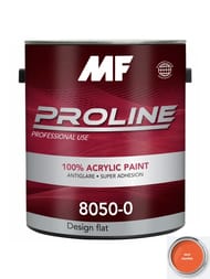 Краска MF Paints Proline Red 8050 моющаяся глубокоматовая (3,8л) MF 1047 (шт.)