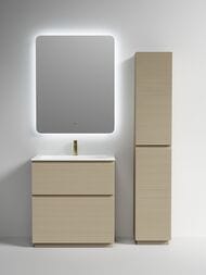 Тумба под раковину Sancos Folk Floor FL80FCP 790х445х850 напольная, с 2-мя ящиками, цвет: Капучино